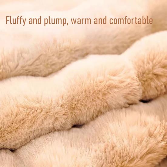 Плюшева ковдра для домашніх тварин Товстий ортопедичний килимок для собак і котів Водонепроникна підкладка Нековзка основа Знімна миюча наволочка Захищена від проливання Підкладка для лежанки домашніх тварин