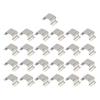 Greenhouse Glass Clips Stainless Steel Construction for Reliable Support and Organization In Your Gardening Space