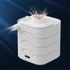 1Set Wireless Rechargeable Air Inflator With LED Lamp Outdoor Inflatable Pumps for Outdoor and Home Use
