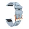 Replacement Silicone 20mm Watch Band For Garmin Fenix 6S 6SPro 5S Plus 7S Pro Wristband Quickfit Rose Gold Buckle Bracelet Strap