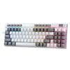 Redragon K655 RGB Wired Mechanical Gaming Mechanical Keyboard with Aluminum Cover Upgraded Socket and Onboard Quiet Linear Red Switches 75% Keyboard,