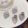 Fashion rhinestone ear stud earrings Korean Fashion Jewelry Gift