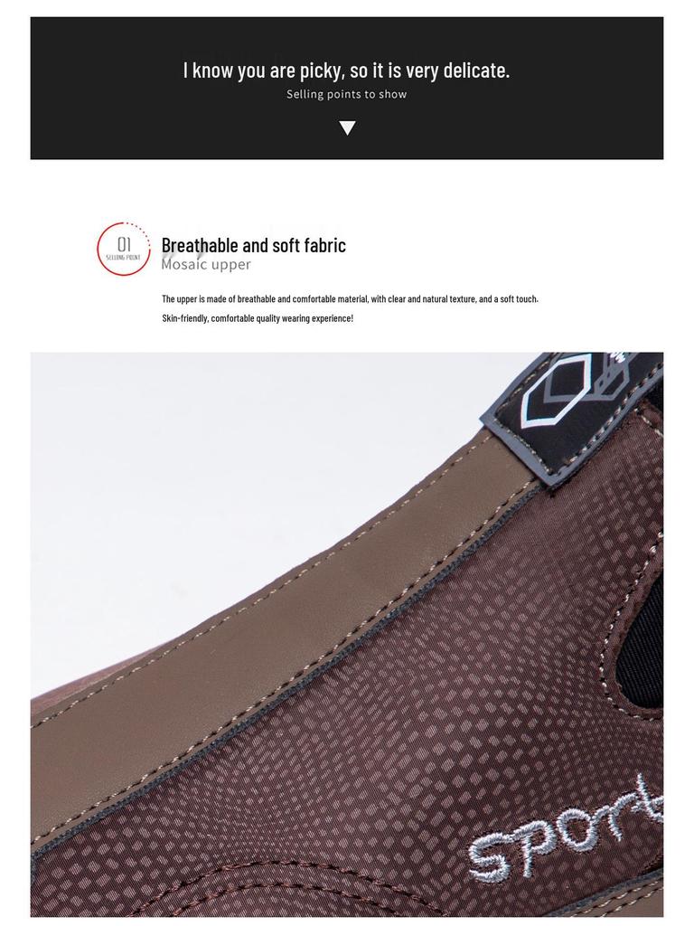 Herren Vielseitige Slipper Freizeitschuhe - Dicke Sohle, Bequem, Einfache Outdoor Papa Schuhe.