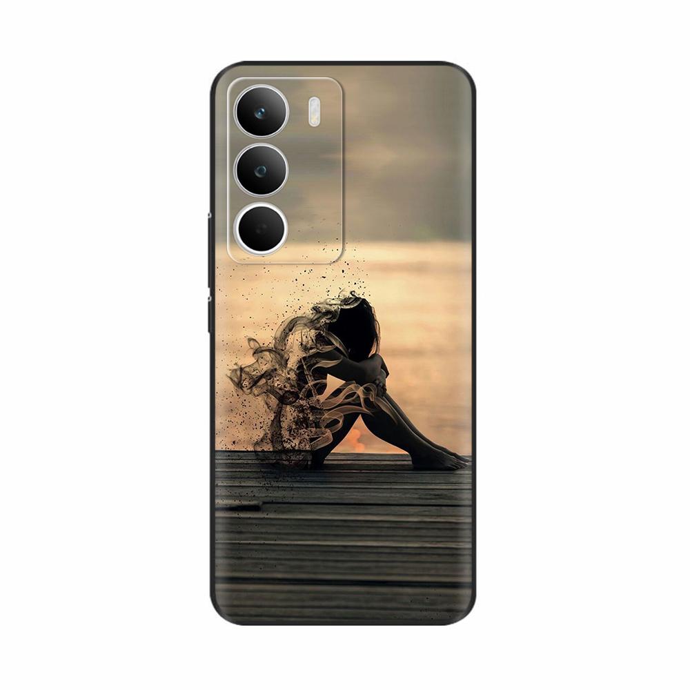 Custodia carina per telefono per OPPO Realme C71 Custodia 6.67'' Protezione antiurto Copertura in silicone per Realme C71 C 71 RealmeC71 Custodie Fudnas