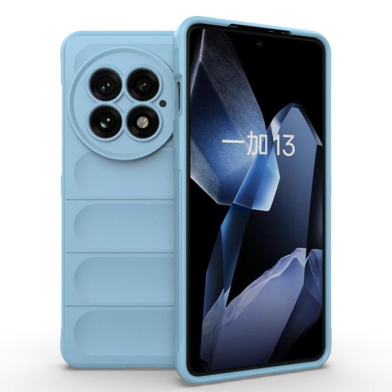 For Oneplus 13 Anti-Shock Silicone Skin Case,Rugger Armor Silicone Back Case For Oneplus 12 11