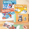 Creative Fun with 8 Stickers a Easy Engaging 3D Sticker Kit, Perfect for Crafting Art Newcomers, This Set of Art Stickers Is Ideal for Educational
