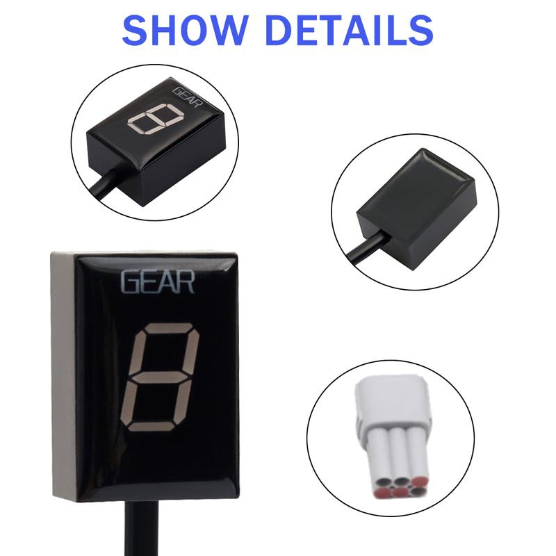 Gear Indicator For SUZUKI DL650 V-Strom DL 650 VStrom DL 1000 DL1000 Boulevard C50 M50 M90 C90 C109R/T Motorcycle Accessories