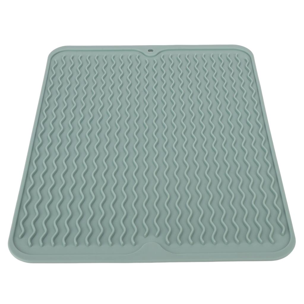 Abtropfmatte für Geschirr, weich, flexibel, Gummi, hitzebeständig, rutschfest, BPA-frei, umweltfreundlich, breite Anwendung