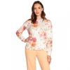 PJ Salvage Womens/Ladies Floral Jersey Long-Sleeved Top