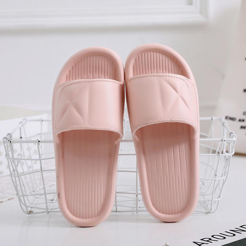 EVA soft-soled home slippers women's summer home indoor cool slippers non-slip cross shoes