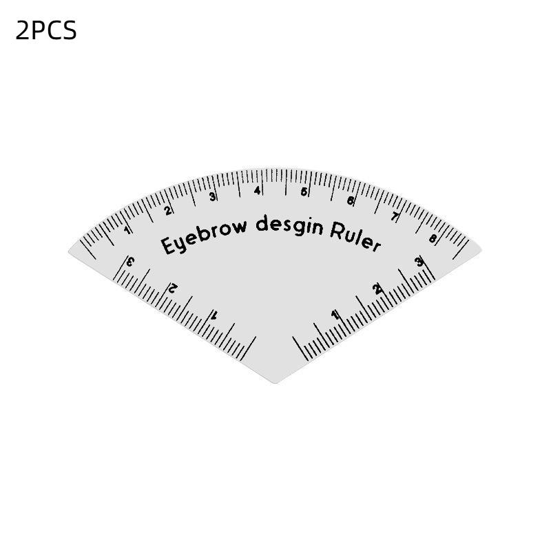 Permanent Makeup Shaping Guide Ruler, Quick Drawing Eyebrow Design Tool, Tattoo Supplies In Sets of 1/2/3pcs