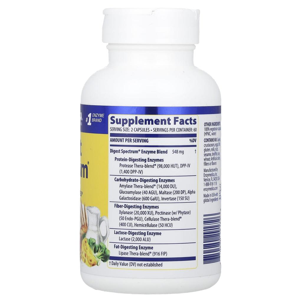 Digest Spectrum®, 120 Capsules
