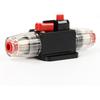 Interruttore automatico per auto in linea da 12 V-24 V CC Interruttore di ripristino manuale Fusibile audio 20 A/30 A/40 A/50 A/60 A/80 A/100 A
