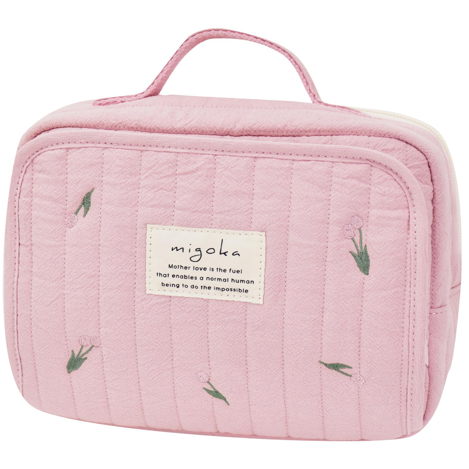 Scattered embroidery Nubi outing pouch розовый