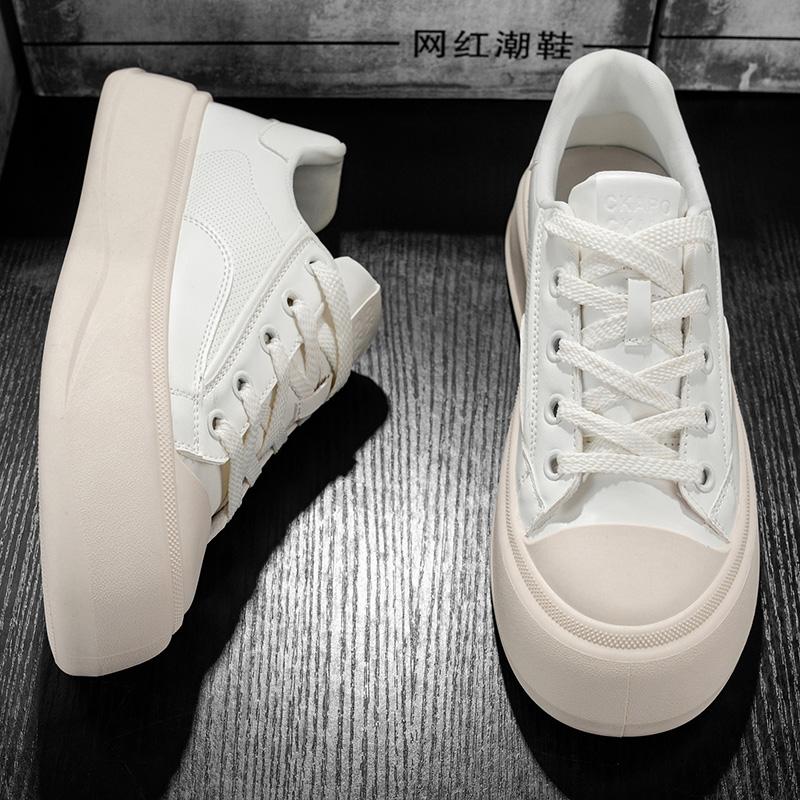 Fashion Outdoor Men's Lace Up Sneakers Fashion Male Casual Shoes New Arrival Skateboard Footwear Leisure Walk Vulcanize Shoes Sneakers