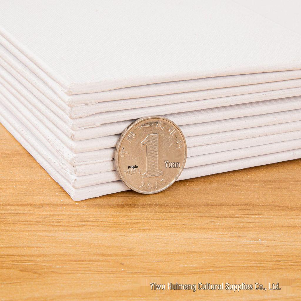 3MM Thin Canvas Drawing Board: Portable Pure Cotton Oil & Acrylic Painting Board for Art Students and Professionals