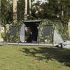 Vidaxl Tourist Tent, Tunnel, 4-Person, Camouflage, Waterproof