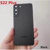 S908 Housing For Samsung Galaxy S22 Ultra Plus S901 S906 5G Battery Cover Glass Repair Back Door Rear + Logo Camera Lens