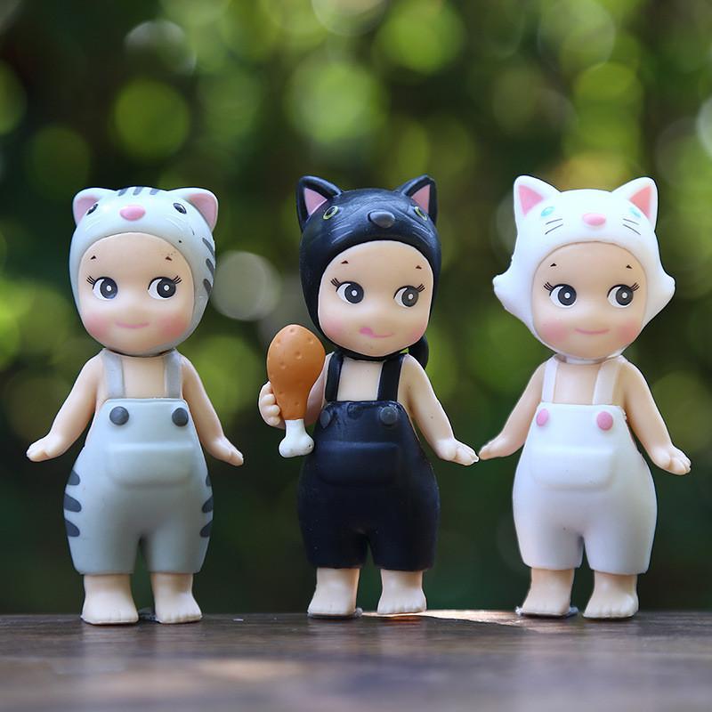 Angel Sonny Cartoon Figure Cat Style Doll Desktop Decoration Gifts Collectibles