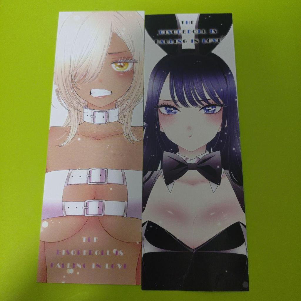 [USED] 12 types, 12 pieces, "That Dress-Up Doll Falls in Love" bonus TSUTAYA bookmark