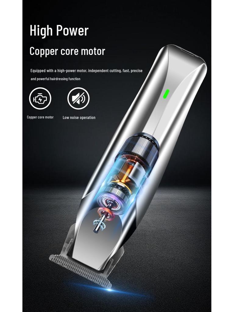 Rechargeable Multifunction Electric Hair Trimmer with Digital Display
