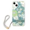 Guess Guhcp13Mhflsn Iphone 13 / 14 / 15 6.1 Zielony/Green Hardcase Flower Strap