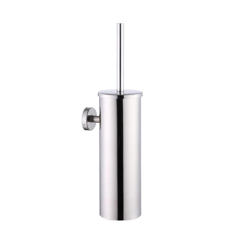 Zhi Shi Stainless Steel Toilet Brush and Holder Set