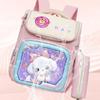Kids 3D Hardshell Backpack Preschool Early Elementary Cute Cartoon Design Breathable Oxford Fabric Padded Air Cushion Straps