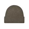 New integrated flanged knitted hat for men and women, couple warm wool hat, bag head, cold hat, casual pullover hat.