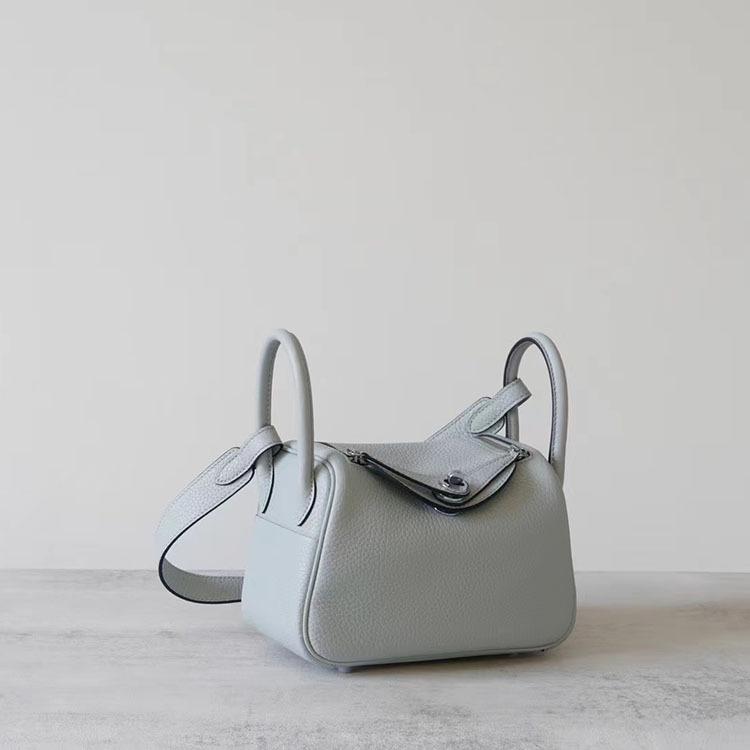 

Сумка Lindi из коровьей кожи с верхним слоем High Ding, женская сумка-доктор из коровьей кожи, ручная медицинская сумка на одно плечо 19x10x12cm