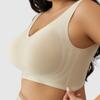100kg Plus Size Sada podprsenky Bezešvá sportovní podprsenka pro malá prsa a bez kostic