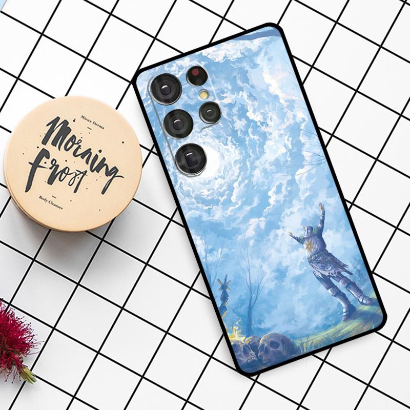 Praise the Sun Dark Souls Case For Samsung Galaxy S24 FE S20 FE S21 S22 S23 S24 S25 Ultra S9 S10 S25 Plus Phone Cover