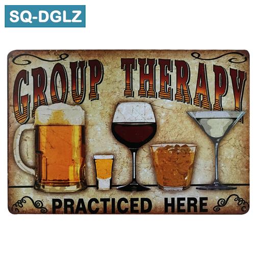 [SQ-DGLZ]Bar Open Time Metal Sign Bar Wall Decor Vintage Metal Crafts Home Decor Painting Plaques Art Poster