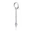 Anime  Demon Hunters Mira Cosplay Earrings Gothic Tassel Chain Eardrop Rivet Pendant Hip Hop Ear Jewelry Accessory Earring