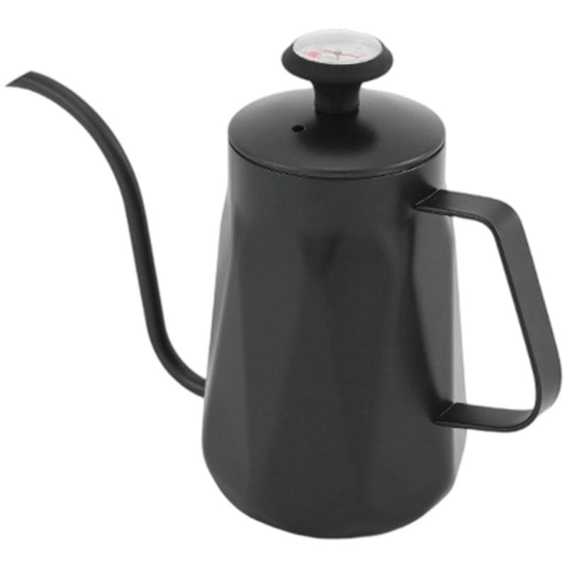

700ml Pour Coffee Kettles with Flows Spouts Design and Temperature Control Ideal for Home and Professional Use 1