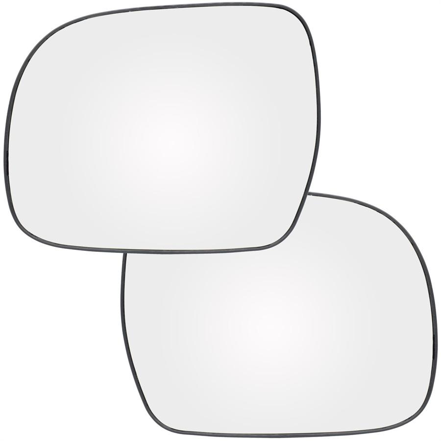 Ett par sidespeilglass oppvarmet For Lexus RX330 RX350 RX400H 03-08 Toyota Hilux 2005 - 2010