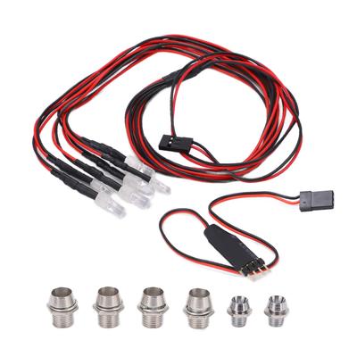 Model Drift Car LED Night Light Stable Sturdy Durable High Brightness LED Headlamps for RC Car