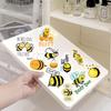 54pcs Little Bees Decorative Stickers for Water Cups, Computers, and Phone Cases