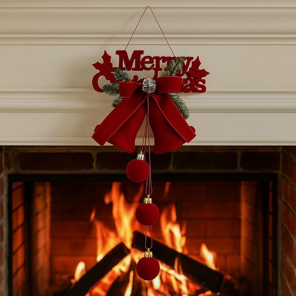 Delicate Velvet Christmas Ball Flocked Christmas Hanging Ornaments  Home Decor