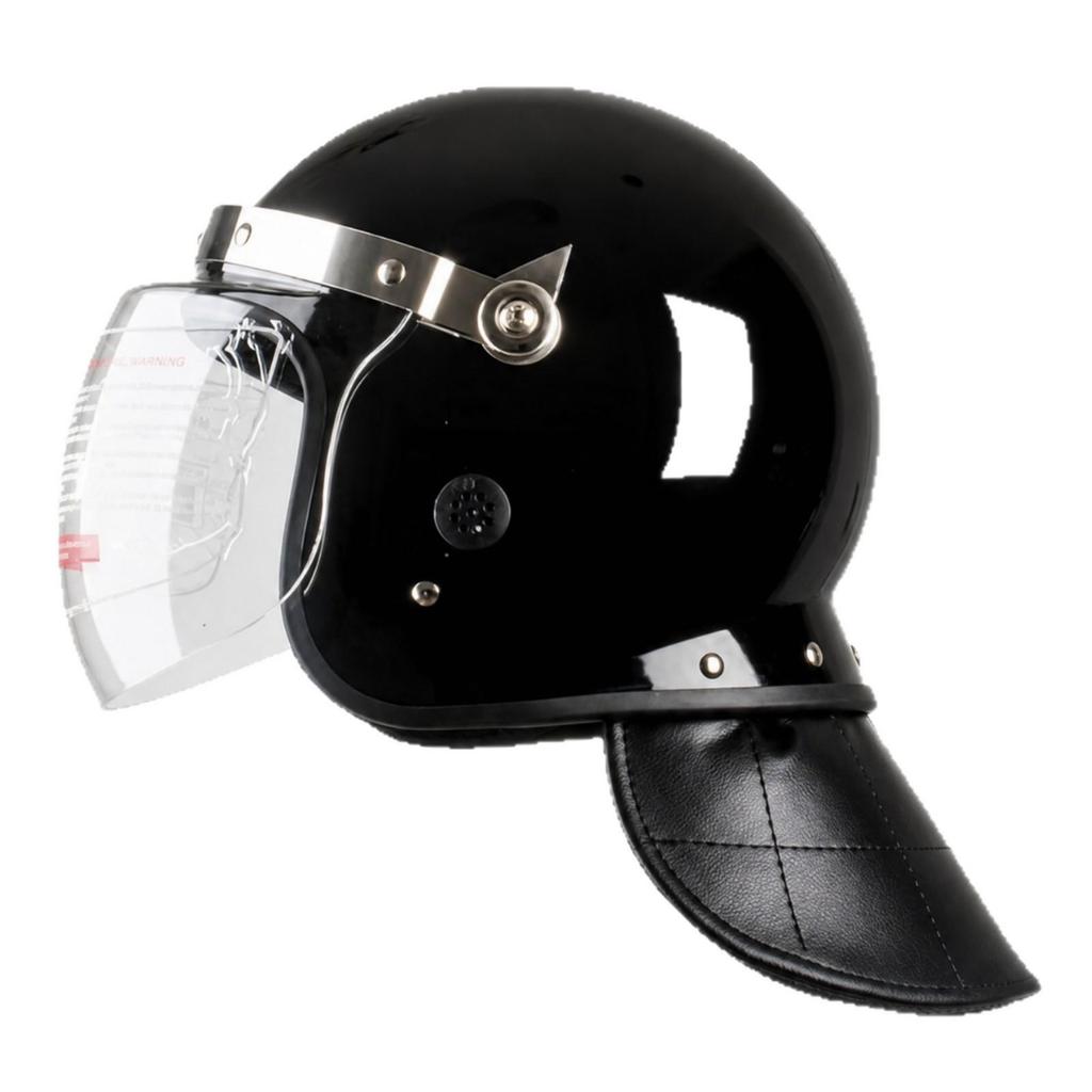 French Riot Half and Full Face Helmet: All-Season, Explosion-Proof Security for Men