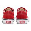 Vans Old Skool Series V Comfortable Low Top Kids Canvas Shoes Kids Sneakers Red White VN000CYWJV6
