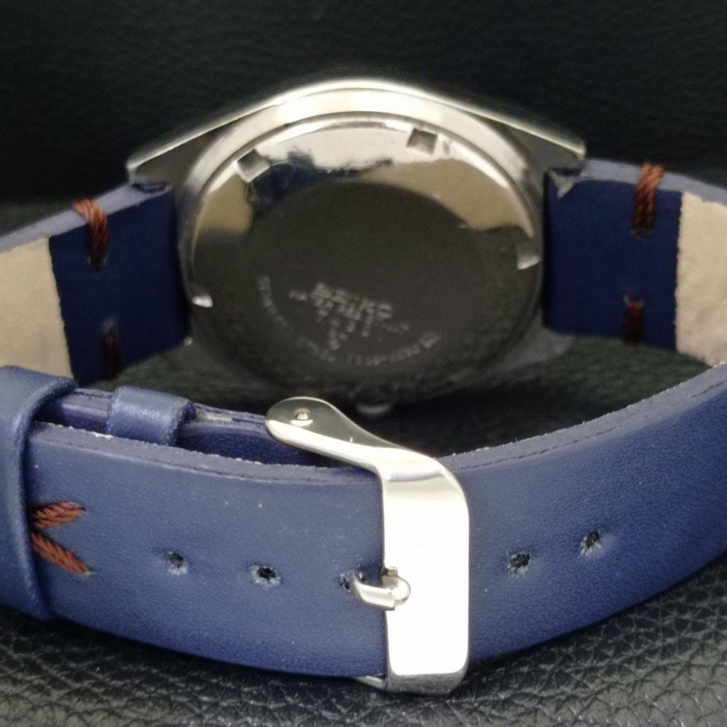 Seiko AUTOMATIC VINTAGE JAPAN 6309A MENS SKY BLUE COLOR DIAL WATCH A701340-5