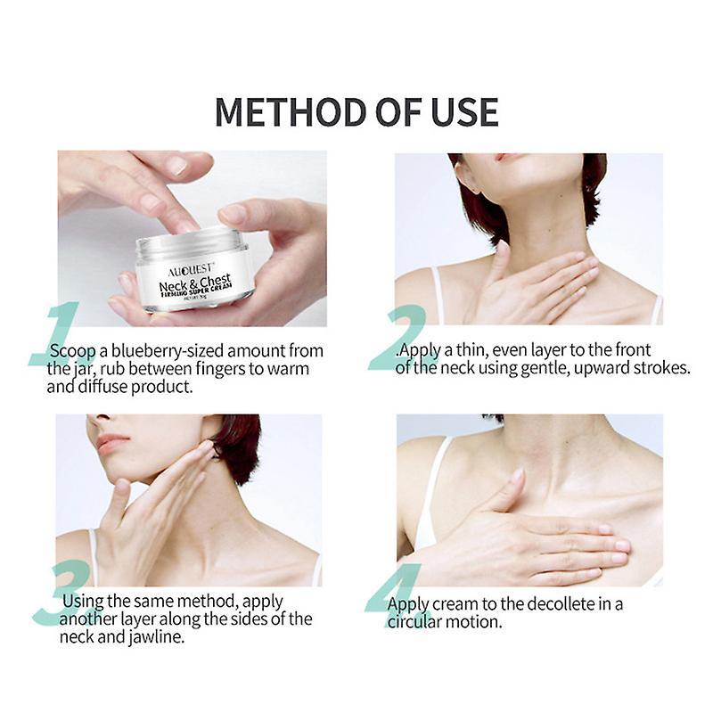 Anti-Wrinkle Neck Cream, Lifting Firming Repair Cream for Neck & Chest Lines, Anti-Aging Neck Treatment, Hydrating Moisturizer, 50ml