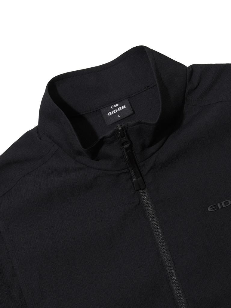 Eider Cooleats Air Men'S Lightweight Stand Neck Jacket_Black