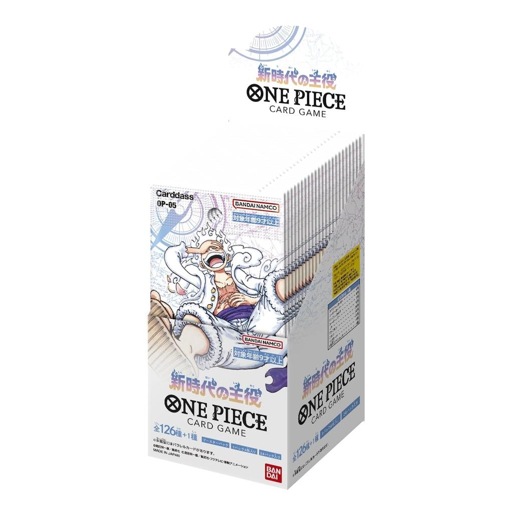 BANDAI ONE PIECE Card Game OP-05 Main Characters of New Era BOX, 24 Packs