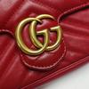 [Pre-Owned] GG Marmont Vintage Metal Logo Quilted Leather Mini Shoulder Bag - Very Good #1SH2D09