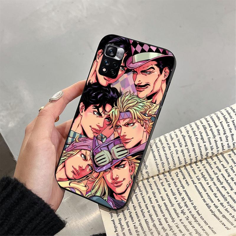 Jotaro Anime jojo's bizarre adventure Phone Case For Xiaomi Redmi note 14 Pro 14 13 12 11 10 Pro 14S 12S 11S Redmi 14C 13C 10
