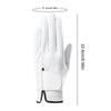 Golf Gloves Men Breathable Left Handed Golf Glove Padded Ergonomic Mitten Comfort Grip for Women Riding Motorcycle Tennis