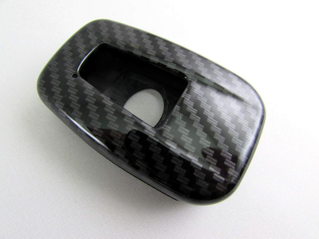 BRIGHTZ Kohlefaser Smart Key Hülle für Prius PHV ZVW52 (Schwarz) [SCHLÜSSELETUI-016] ZVM M52 52 50 Prius PHV (Produktcode: 31360)