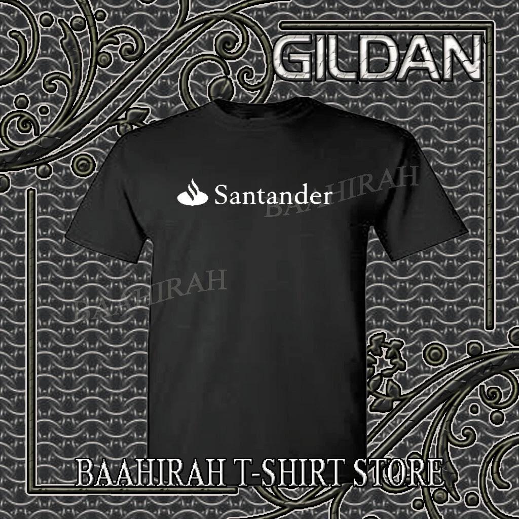 New Santander Logo Racing Team Logo American Funny T-Shirt Size S to 5XL S